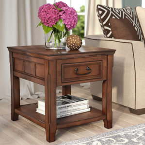 Mathis End Table With Storage by Darby Home Co