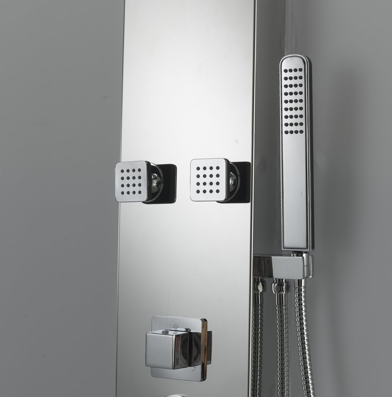 American Imaginations Fixed Shower Head Shower Panel & Reviews Wayfair