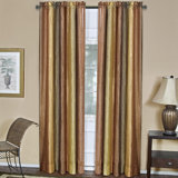 Orange Striped Curtains Drapes You Ll Love In 2020 Wayfair