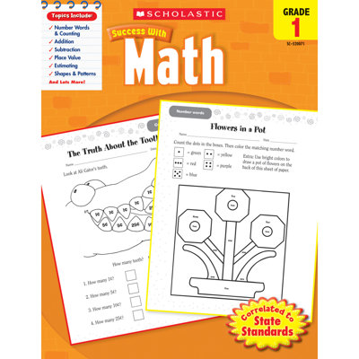 Scholastic Success with Math Gr 1 Book Scholastic