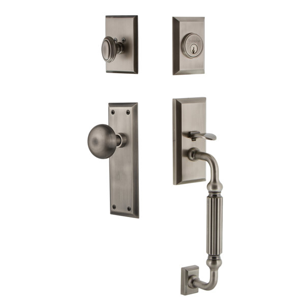 Fifth Avenue Handleset with Knob by Grandeur