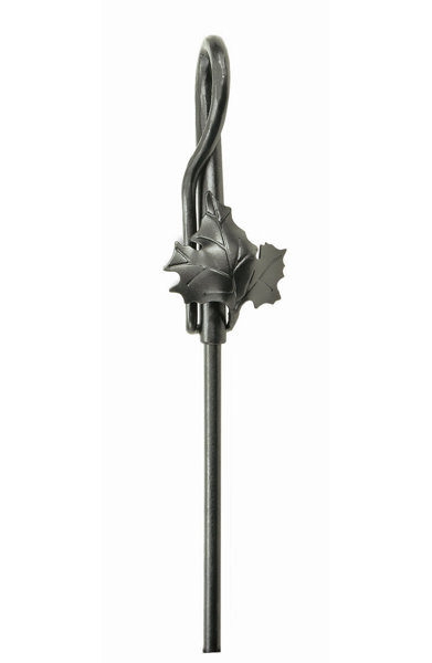 4 Piece Maple Leaf Wrought Iron Fireplace Tool Set by Minuteman International