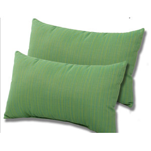 Livadia Outdoor Sunbrella Lumbar Pillow (Set of 2)