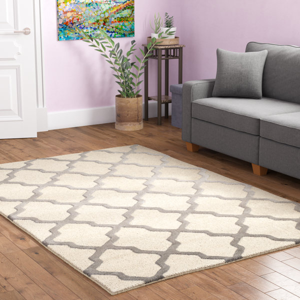 Charlenne Hand-Tufted Ivory Area Rug by Zipcode Design