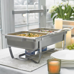 8 Piece Foldable Frame Buffet Chafer Set 8 Piece Foldable Frame Buffet Chafer Set