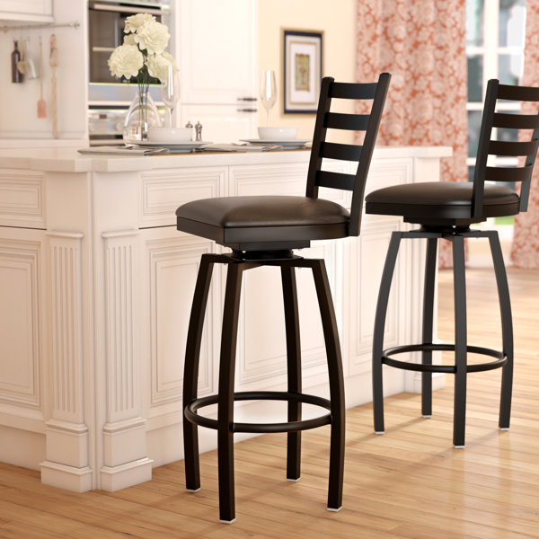 Portland 32 Swivel Bar Stool by Charlton Home