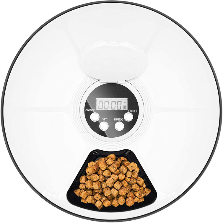 6 meal automatic pet feeder