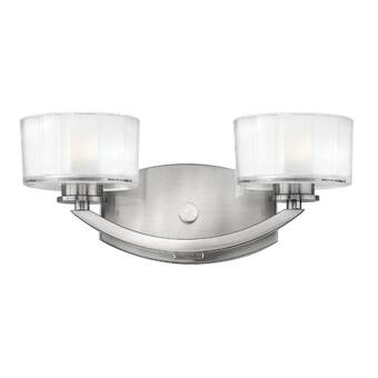 Hinkley Lighting Meridian 2 Light Dimmable Vanity Light Reviews Perigold