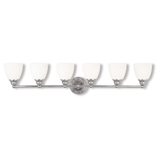 Best Manley 6-Light Vanity Light By Three Posts Wall Lights Manley 6-Light Vanity Light By Three Posts Wall Lights