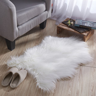 White Flokati Rugs You Ll Love Wayfair Coria Long Pile White Area Rug