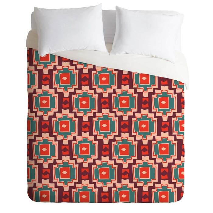 East Urban Home Sunbaked Southwest Duvet Cover Set Wayfair