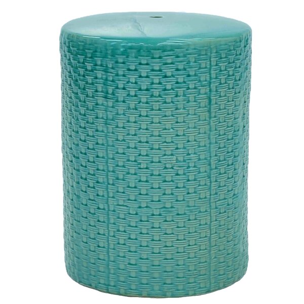 Woven Garden Stool by New Pacific Direct