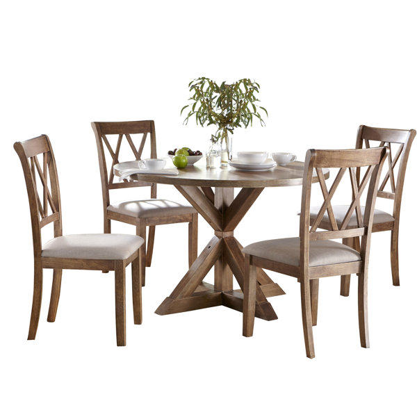 Skyline Pedestal 5 Piece Dining Set By Ophelia & Co. Wonderful