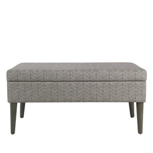 Modern Contemporary End Of Bed Storage Bench Allmodern Utopia Upholstered Storage Bench
