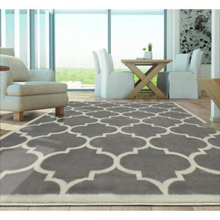 Moroccan Trellis Rug Wayfair Homesense Contemporary Moroccan Trellis Gray Area Rug