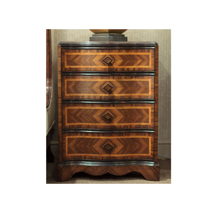 Jonathan Charles Fine Furniture Moroccan 4 Drawer Accent Chest