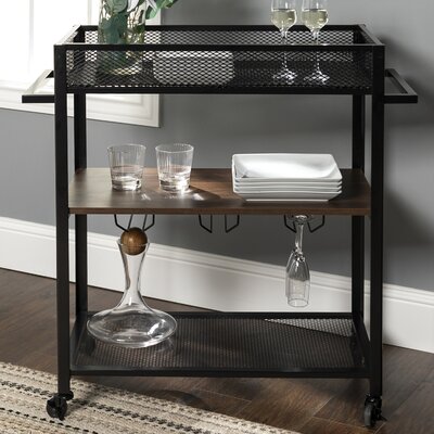 Corner Bar Cart | Wayfair