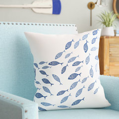fish throw pillow