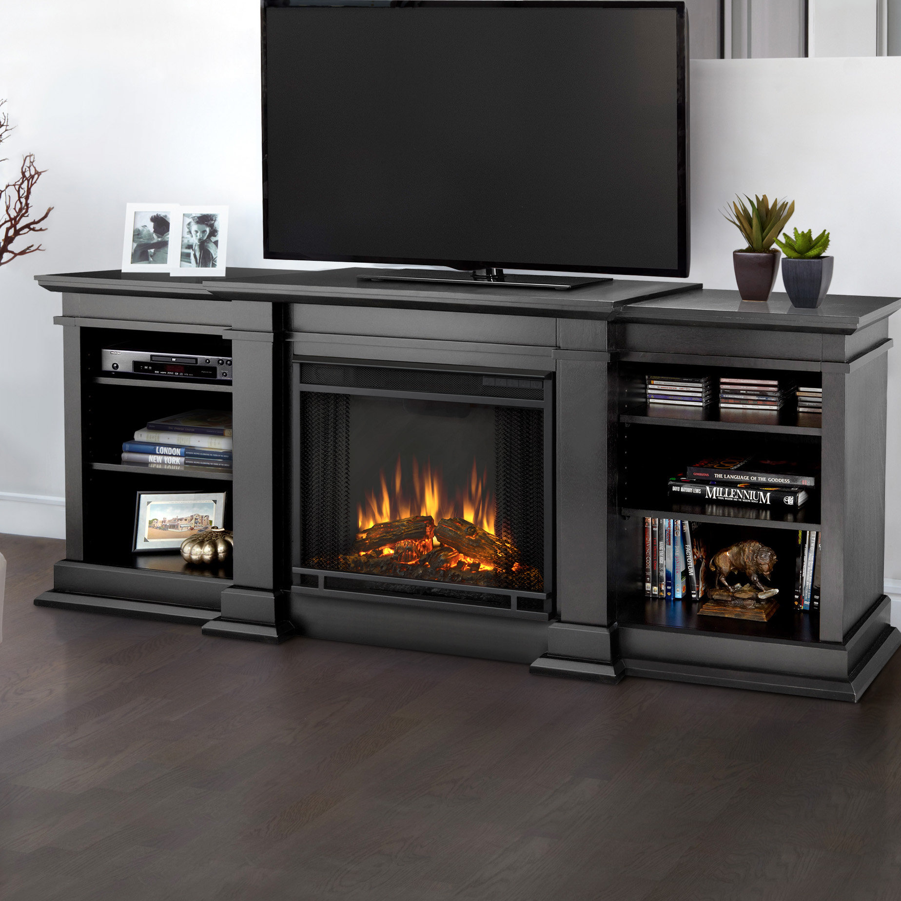 Electric Fireplace Tv Stand Black Friday Fireplace World