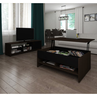 Coffee Table And Tv Stand Set Wayfair Quickview