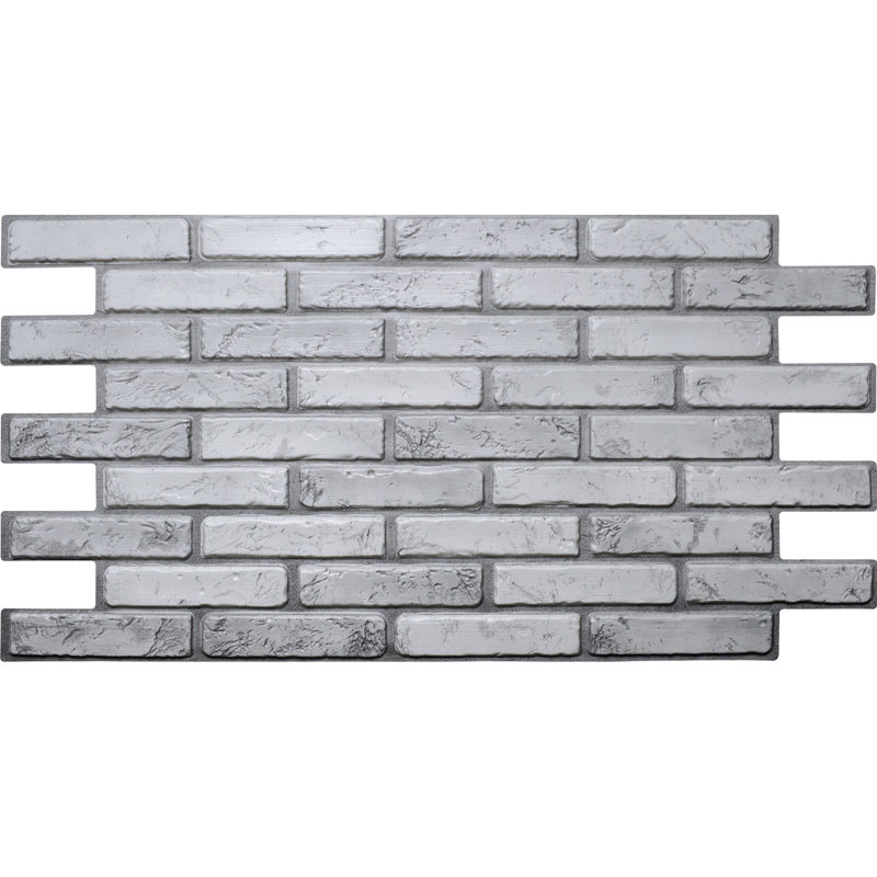 Dundee Deco Dark Red Natural Faux Bricks, 3.2 Ft X 1.6 Ft ...