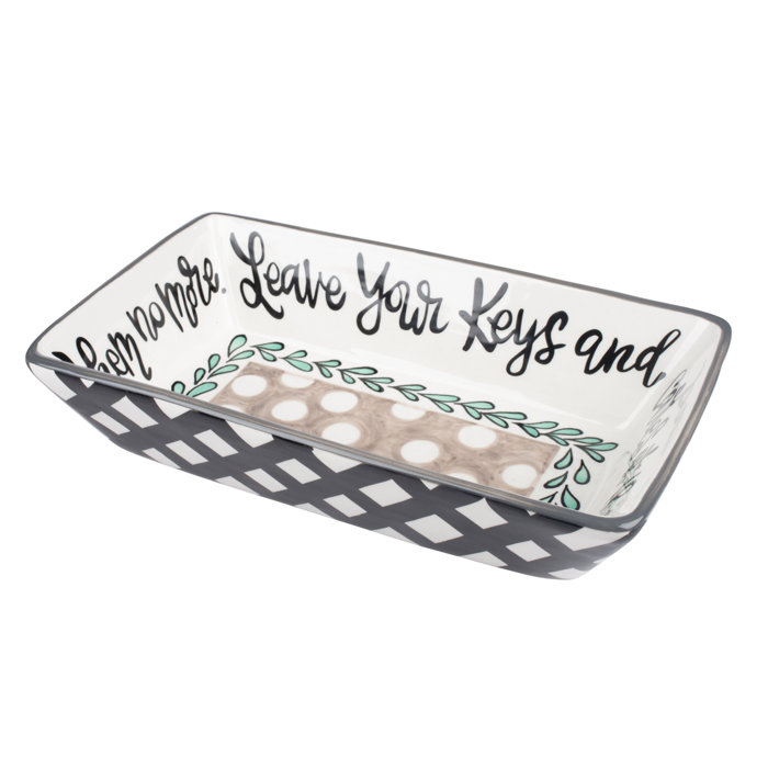 August Grove Tahani Leave Your Keys Decorative Bowl Reviews