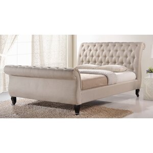 Antoinette Upholstered Sleigh Bed