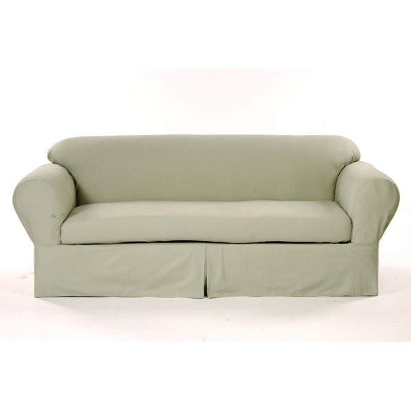 Box Cushion Sofa Slipcover by Darby Home Co