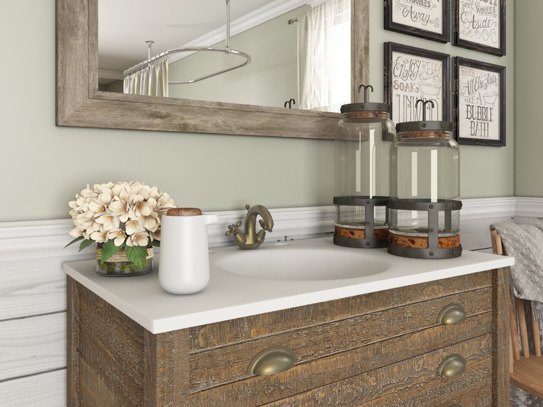 August Grove Hydrangea in Rope Glass Vase & Reviews Wayfair