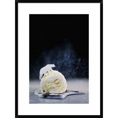 'Polar Bear (Powdered Sugar)' by Dina Belenko Framed Photographic Print Global Gallery Size: 30