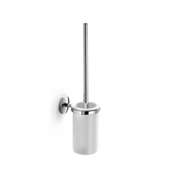 Symple Stuff Gaillard 14 38in H Wall Mounted Toilet Brush And Holder Wayfair