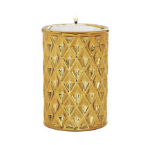 Gold Geometric Candle Holder Wayfair