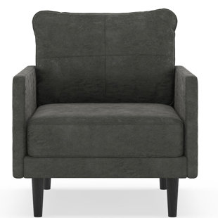 Playseats Black Suede Chair Wayfair Courtright Micro Suede Armchair