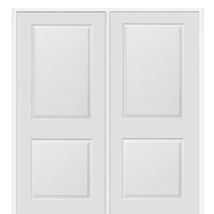 Interior Prehung Double Doors Wayfair Carrara Primed Double Mdf Panelled Prehung Interior Door