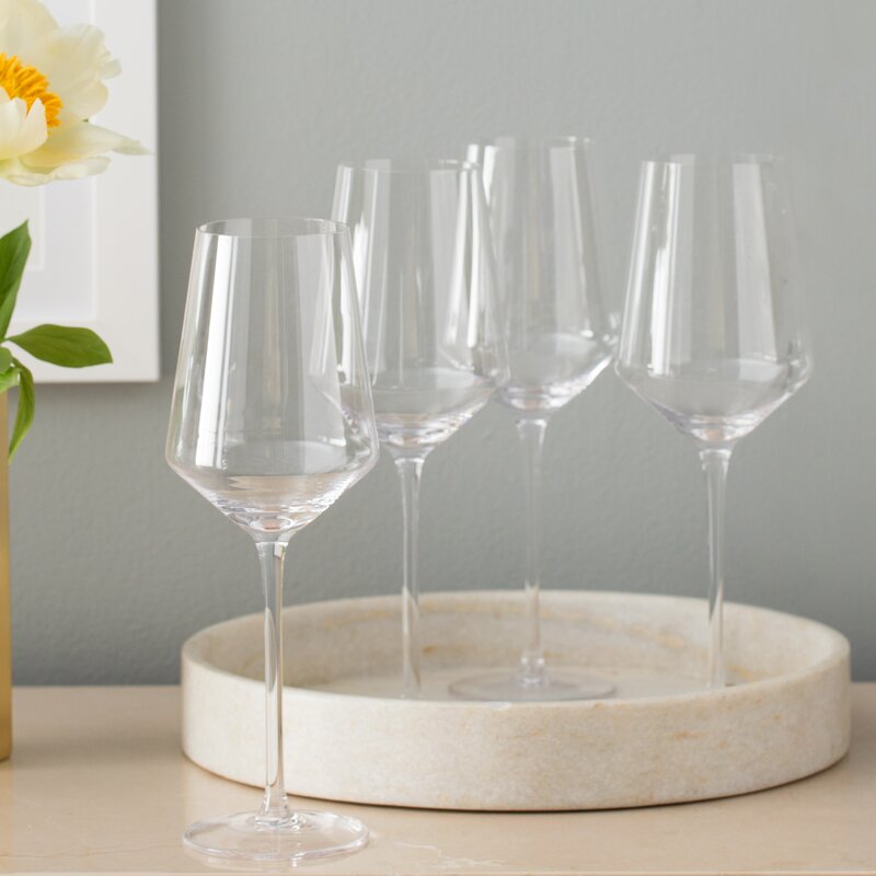 Viski Raye 16 Oz Crystal All Purpose Wine Glass And Reviews Wayfair
