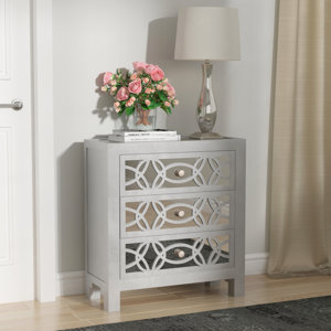 Irvin 3 Drawer Mirror Chest