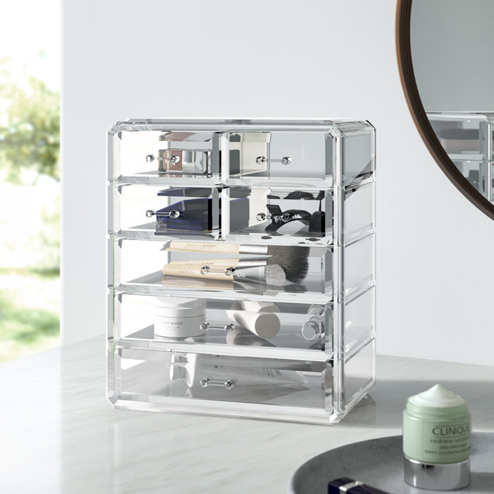 Project Tidy Carys Makeup Cosmetic Organizer Reviews Wayfair Ca