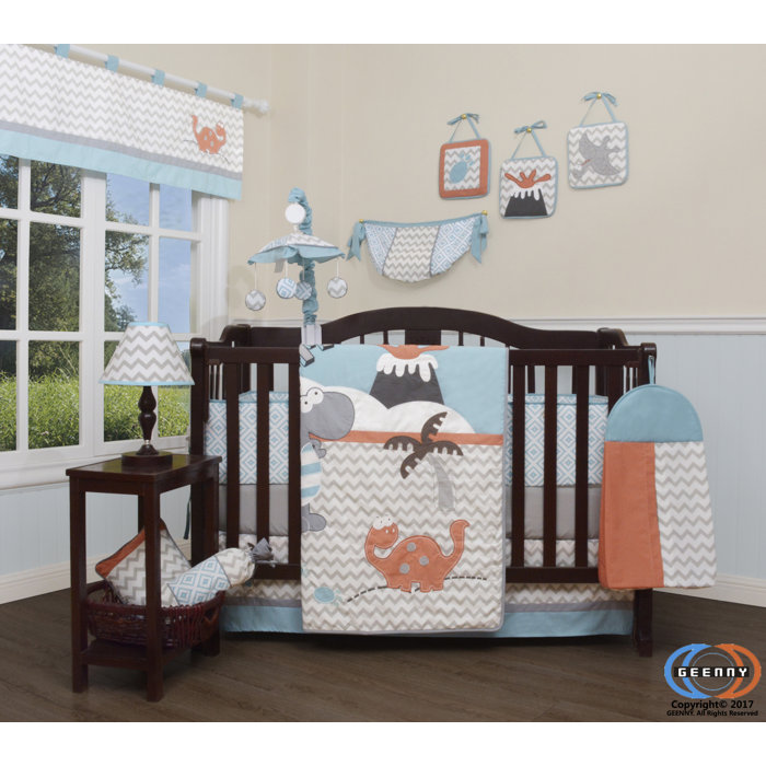 Hollywood Baby Boy Dinosaurs Nursery 13 Piece Crib Bedding Set Hollywood Baby Boy Dinosaurs Nursery 13 Piece Crib Bedding Set