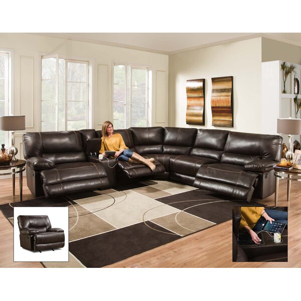 Bane Right Hand Facing Reclining Sectional By Chelsea Home