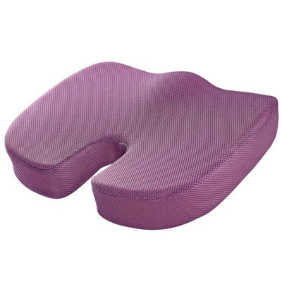 Memory Foam Cooling Gel Seat Cushion Car Seat Chair Pillow Coccyx Orthopedic Konelia Color Purple