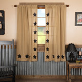Smocked Burlap Curtains Wayfair