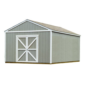 Premier Series 12 ft. 6 in. W x 16 ft. 2 in. D Wooden Storage Shed