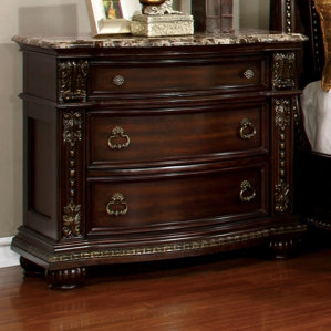 Gardener 3 Drawer Nightstand by Astoria Grand