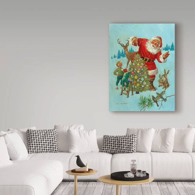 Trademark Art The Final Touch Oil Painting Print On Wrapped