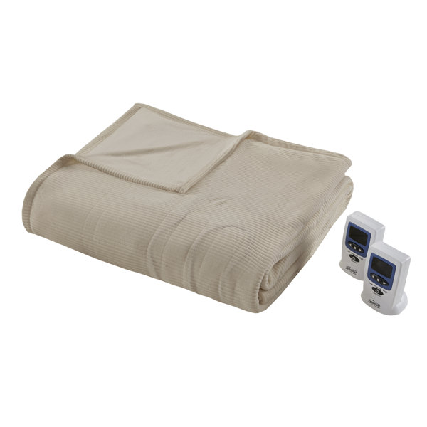 Micro Fleece Heated Blanket by Beautyrest
