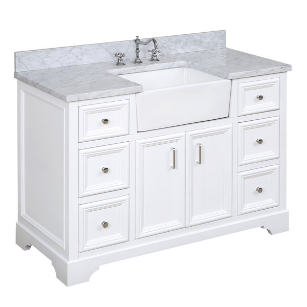 Zelda 48 Single Bathroom Vanity Set by Kitchen Bath Collection