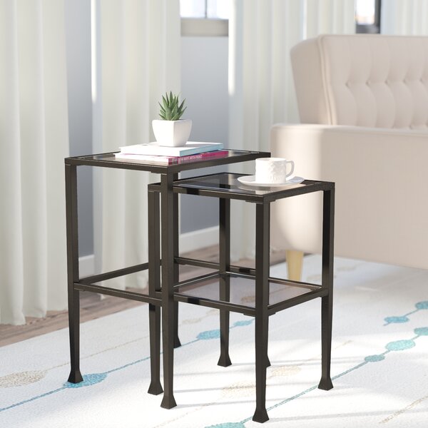 Sabrina 2 Piece Nesting Tables by Zipcode Design