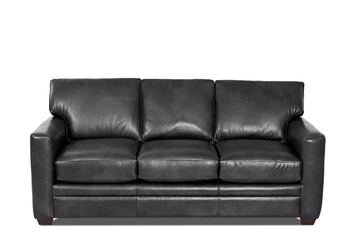 carleton leather sleeper sofa