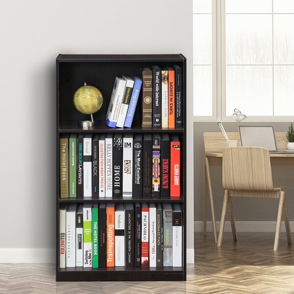Gaiwan Basic 3-Tier Standard Bookcase By Latitude Run