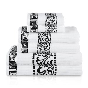 6 Piece Cotton Towel Set